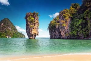 Phuket: Canoa di mare e plancton incandescente con un tour in catamarano veloce