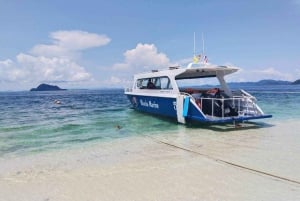 Phuket: Canoa di mare e plancton incandescente con un tour in catamarano veloce