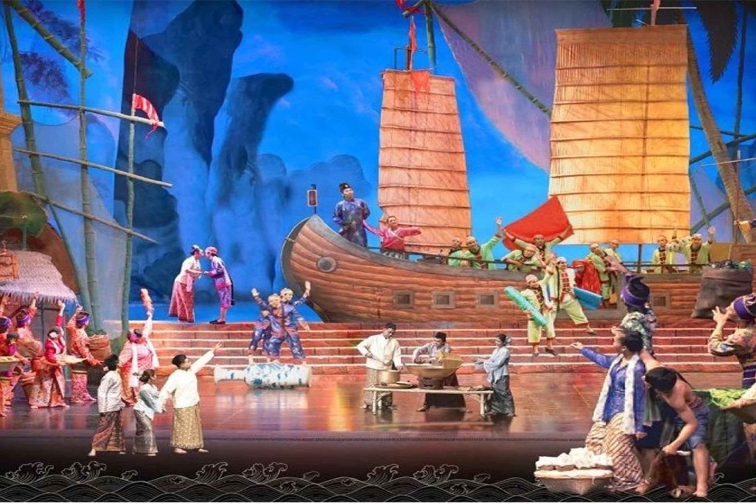 プーケット：サイアム ニラミット + ビュッフェ ディナー + 送迎