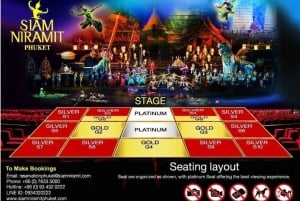 Phuket: Siam Niramit-show med valgfri middagsbuffet