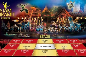 푸켓: 시암 니라밋 쇼 (선택적 디너 뷔페 포함)