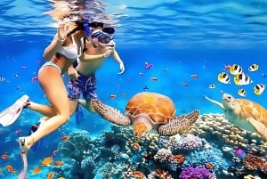 プーケット：スピードボートでシミラン島