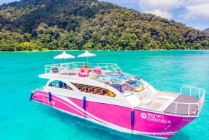 푸껫: 시밀란섬 스피드 보트 카타마란 당일 여행