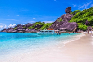 푸껫: 시밀란섬 스피드 보트 카타마란 당일 여행