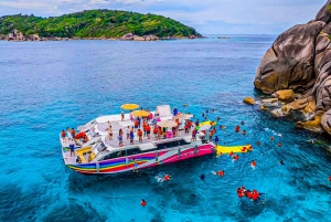 푸껫: 시밀란섬 스피드 보트 카타마란 당일 여행