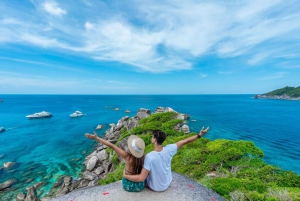 Phuket: Dagstur med hurtigbåt til Similan-øyene med lunsj