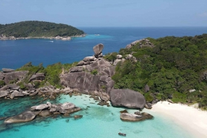 Phuket: Dagstur med hurtigbåt til Similan-øyene med lunsj