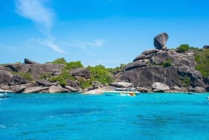 Phuket: Dagstur med hurtigbåt til Similan-øyene med lunsj