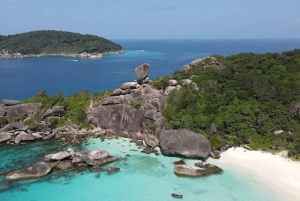 Phuket: Excursión de un día a las Islas Similan en lancha rápida con almuerzo