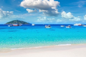 Phuket: Excursión de un día a las Islas Similan en lancha rápida con almuerzo