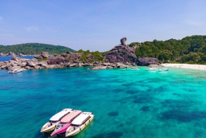 Phuket: Escursione di un giorno alle Isole Similan con snorkeling e pranzo