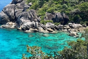 Phuket: wycieczka na Similany szybkim katamaranem premium