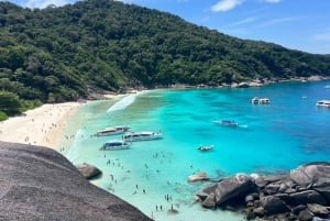 Phuket: wycieczka na Similany szybkim katamaranem premium