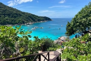 Phuket: wycieczka na Similany szybkim katamaranem premium