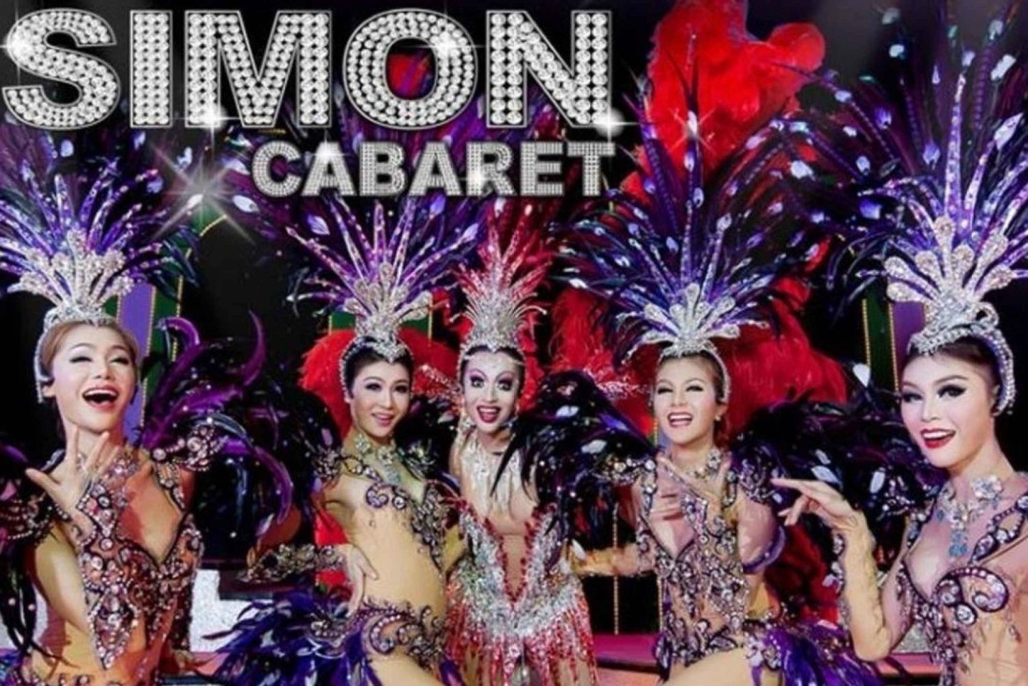 Phuket: Biglietto d'ingresso per lo spettacolo Simon Cabaret con trasporto