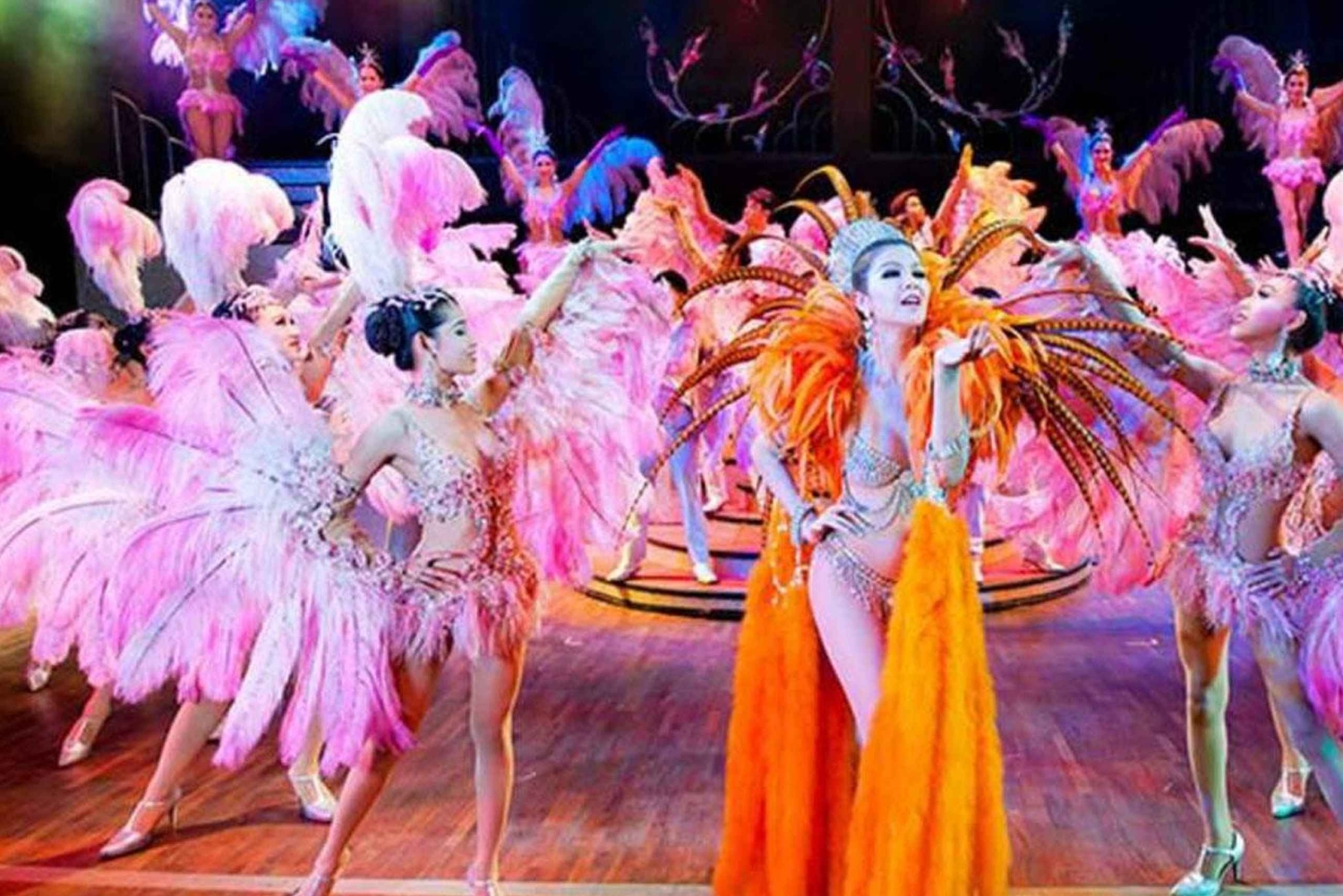 Phuket: Simon Cabaret Show billet VIP-plads