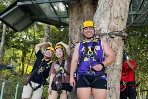 Phuket: Skyline Zipline Kamala e tour in quad