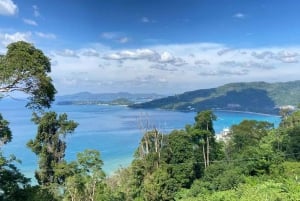 Phuket: Skyline Zipline Kamala e tour in quad