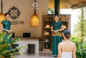 푸켓 오아시스 스파에서의 스파 체험