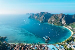 Phuket: Phi Phi, Maya Bay, Khai och snorklingstur med lunch