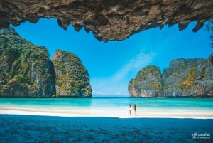 Phuket: Phi Phi, Maya Bay, Khai och snorklingstur med lunch