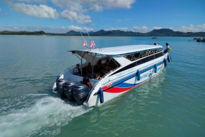 Phuket: Schnellboottransfer nach Ao Nang oder Railay über Ko Yao