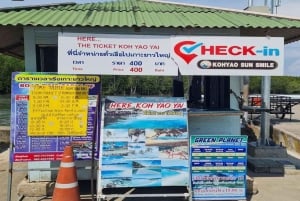 Phuket: Speedboat Transfer to Ao Nang or Railay via Ko Yao