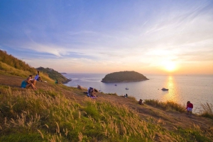 Phuket: Puesta de Sol, Playa y Vida Nocturna con Comida Local