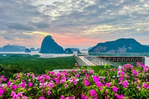 Phuket Sunset Dinner Skywalk mit atemberaubender Aussicht auf Phang Nga