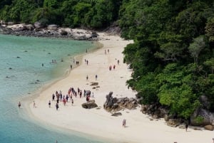 Phuket: Surin-øyene og Moken-landsbyen med premium katamaran