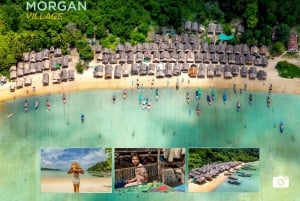 Phuket: Surin-øyene og Moken-landsbyen med premium katamaran