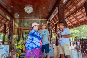 Phuket: temppeli, tsunamin muistomerkki, kilpikonnakeskus ja norsu