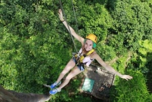 Phuket spännande zipline- och ATV-äventyr