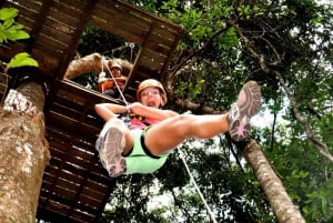 Spennende zipline- og ATV-eventyr i Phuket