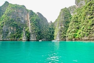 Phuket til Phi Phi heldags luksus hurtigbåt charter