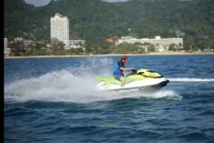 Phuket: Jet Ski Tour Patong Beach with 9 Check-in Points