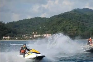 Phuket: Jet Ski Tour Patong Beach with 9 Check-in Points