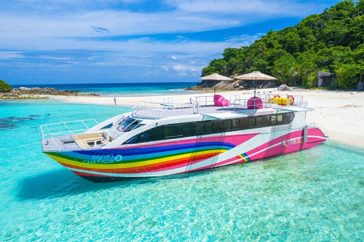 Phuket: Ultimate Phi Phi & Maya Bay Speed Catamaran Tour