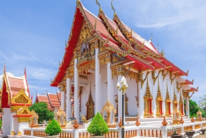 Phuket: Utsiktspunkt, Wat Chalong, Gamla stan Guidad tur