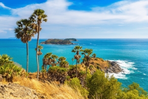 Phuket: Wat Chalong-templet, Stora Buddha, rundtur i Gamla stan