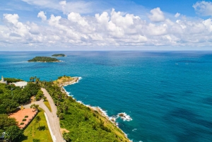 Phuket: Wat Chalong-templet, Stora Buddha, rundtur i Gamla stan