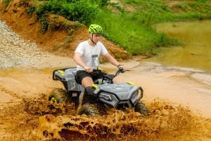 Phuket: White Rafting, Zippline, ATV und Mini-Safari