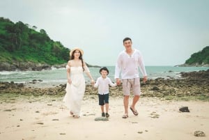Phuket : expérience photographique professionnelle sur la plage de Ya nui
