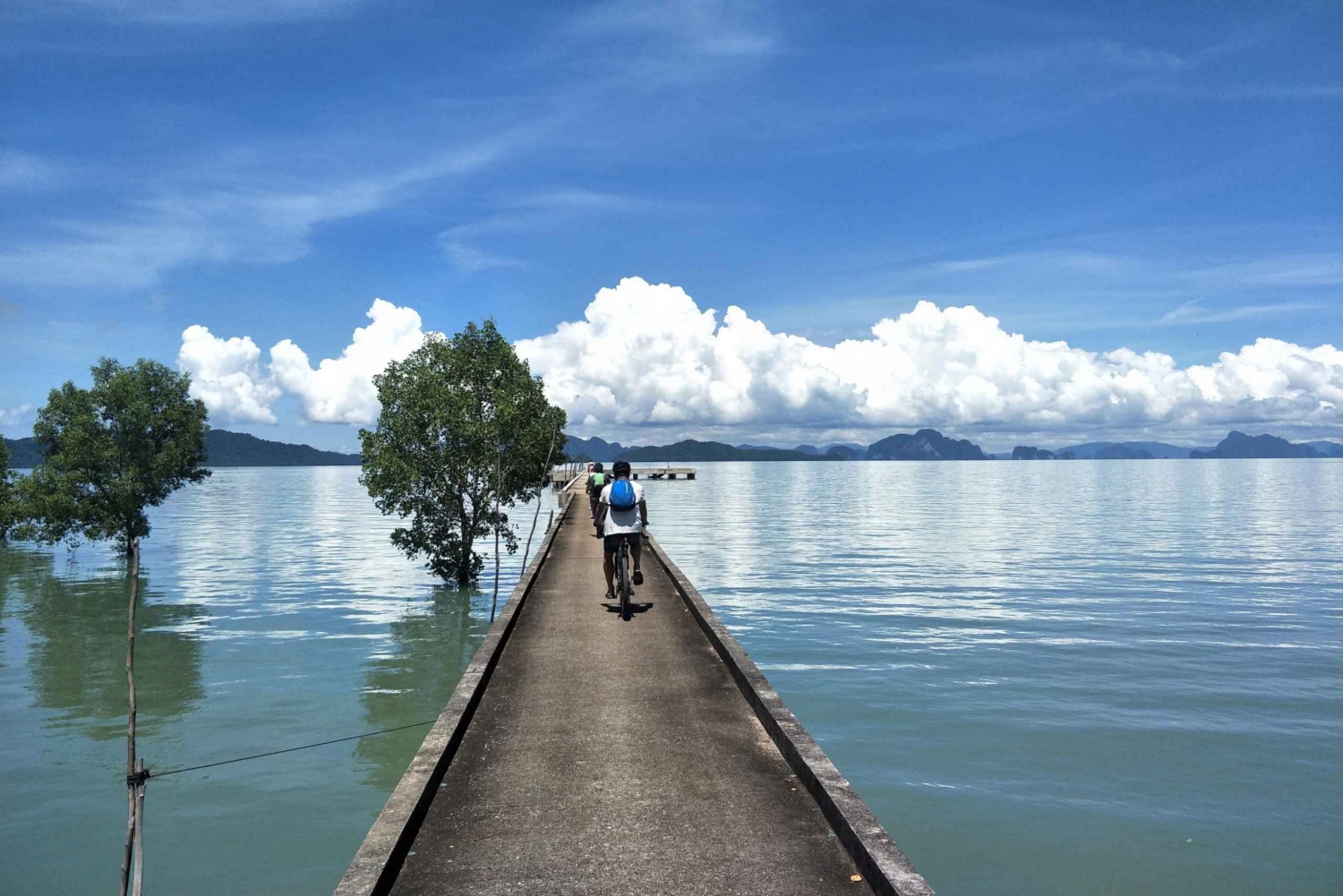 Phuket: Dagsutflykt med cykling och strand på ön Yao