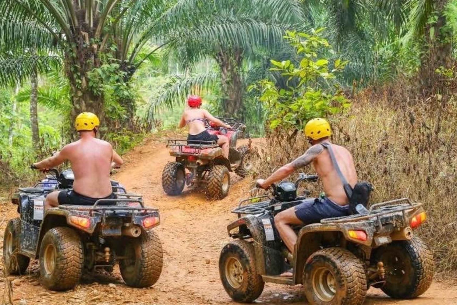 Phuket: Zip Line & ATV-äventyr med möjlighet till hotelltransfer