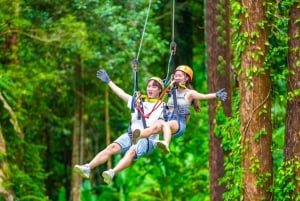 Пхукет: Приключение на Zip Line и квадроциклах с возможностью трансфера из отеля