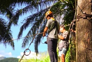 Пхукет: Приключение на Zip Line и квадроциклах с возможностью трансфера из отеля