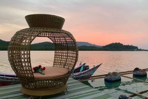 Aventure en zipline à Phuket et expérience dans une ferme flottante locale