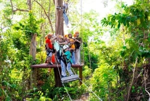 Phuket: Zipline Vliegen Hoger dan een Havik met ATV Optie