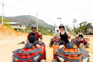 Phuket: Zipline-Fliegen höher als ein Falke mit ATV-Option